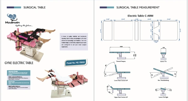 Madinain Gynaecology OT Table